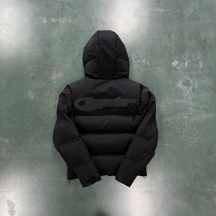 Trapstar HYPERDRIVE TECHNICAL PUFFER-BLACK EDITION - Y2K Supplier